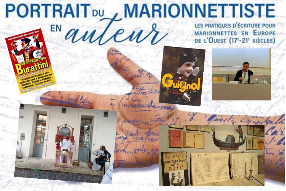 "Portrait du marionnettiste en auteur. Caractéristiques du modèle oral : Paul Fournel, Alfonso Cipolla, Bruno Leone", Titeresante, june 2023 - Image