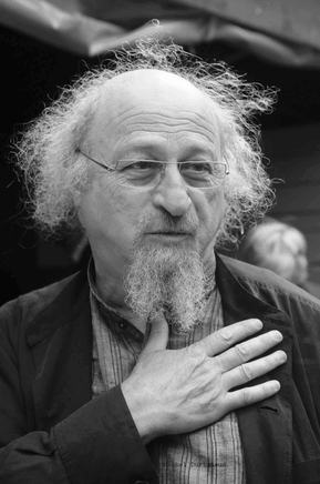 Portrait photographique du poète Michaël Glück