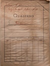 Couverture d'un cahier