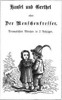 Hansel and Grethel are lost in the woods.