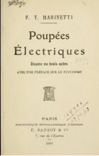 Couverture de l'édition de 1909, sans illustration